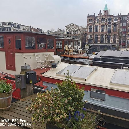 Waterloo Square River Vieuw Houseboat Amsterdam Exteriér fotografie