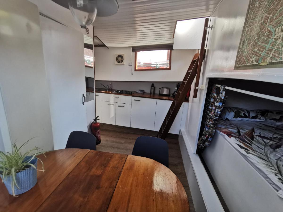 Waterloo Square River Vieuw Houseboat Amsterdam Exteriér fotografie
