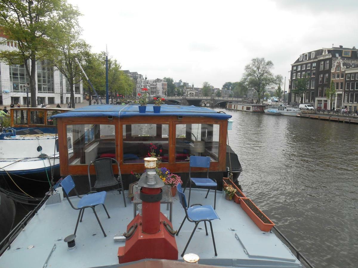 Waterloo Square River Vieuw Houseboat Amsterdam Exteriér fotografie