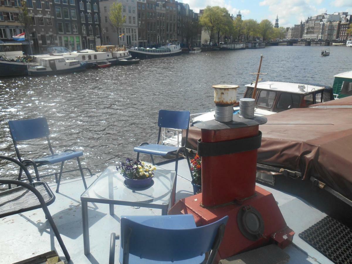 Waterloo Square River Vieuw Houseboat Amsterdam Exteriér fotografie