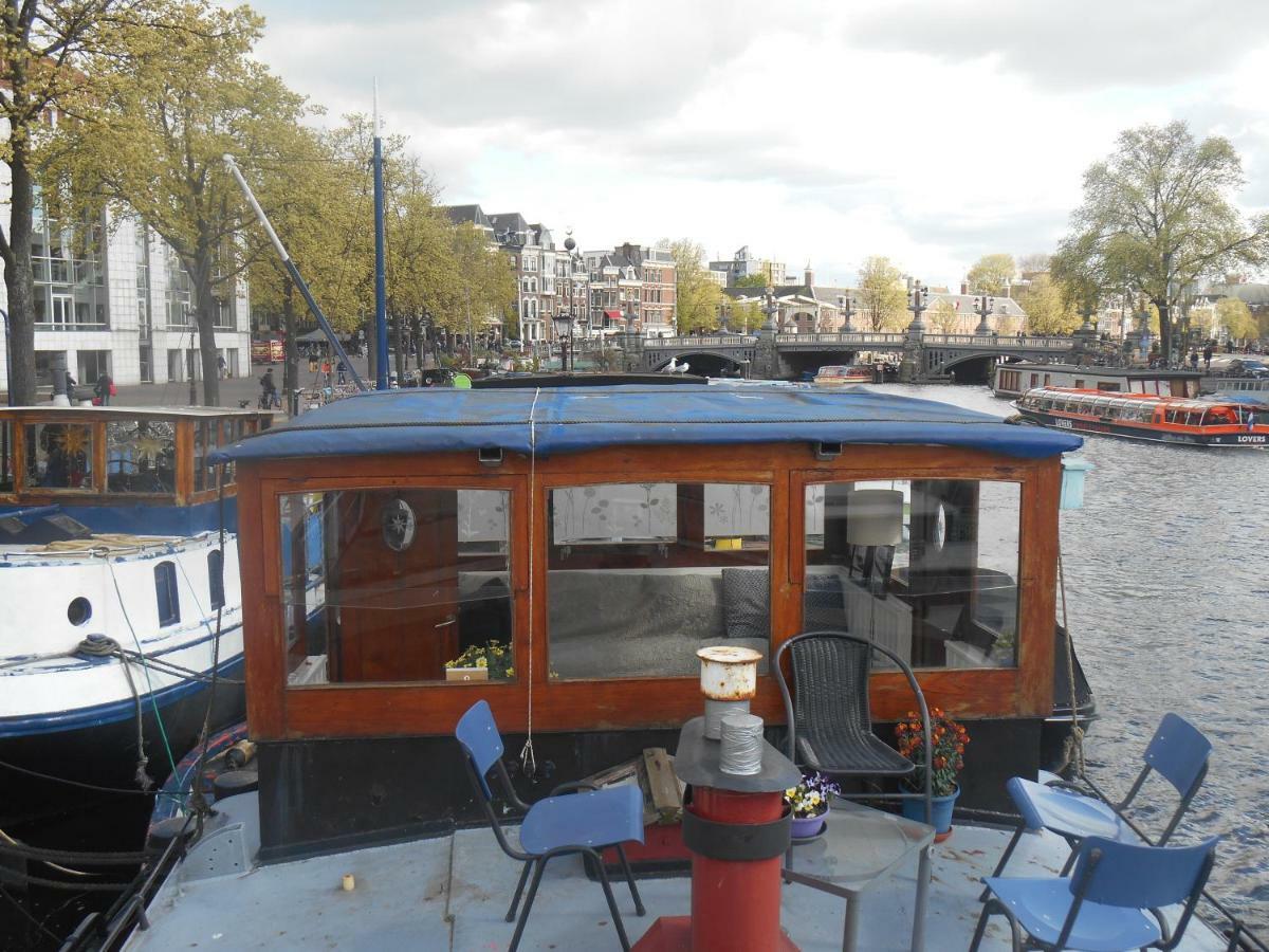 Waterloo Square River Vieuw Houseboat Amsterdam Exteriér fotografie