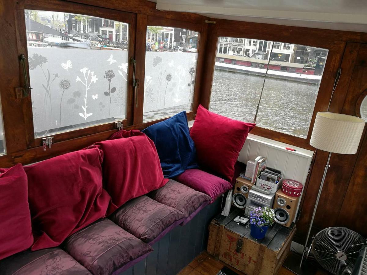 Waterloo Square River Vieuw Houseboat Amsterdam Exteriér fotografie