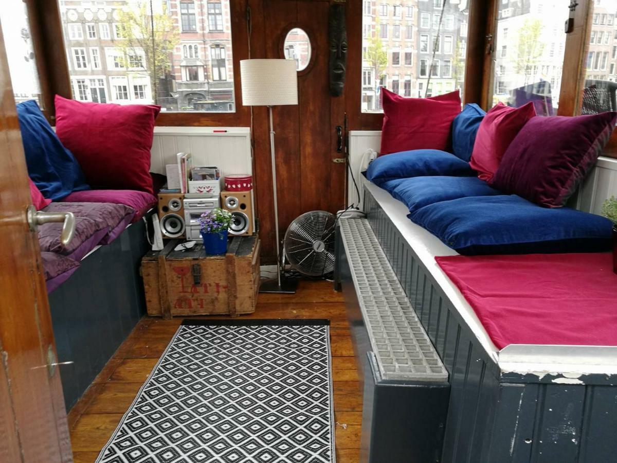 Waterloo Square River Vieuw Houseboat Amsterdam Exteriér fotografie